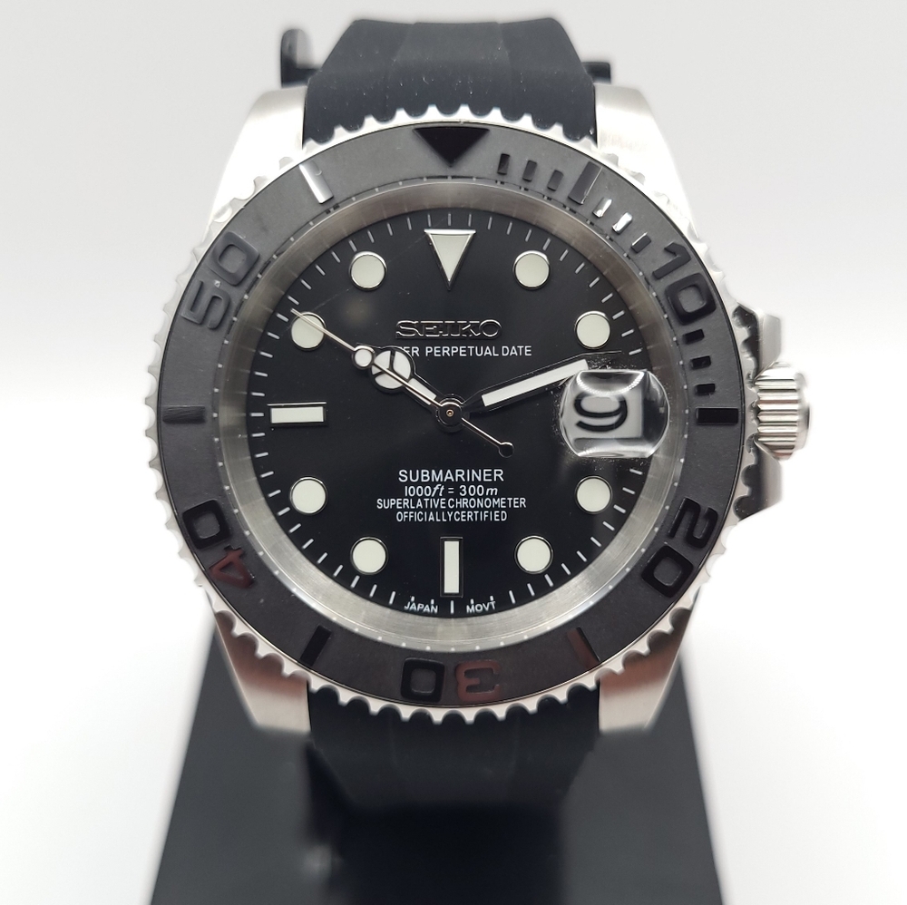 New 40mm Custom SeikoMod Automatic Dive Watch